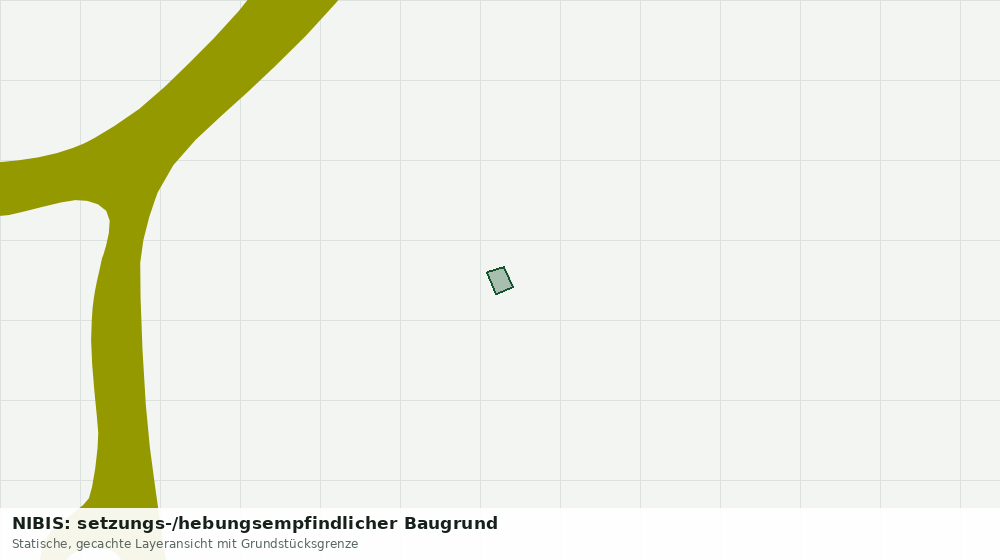Statische Kartenansicht: NIBIS: setzungs-/hebungsempfindlicher Baugrund
