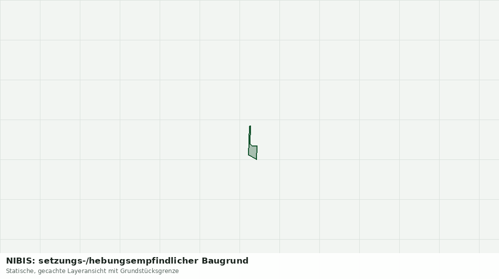 Statische Kartenansicht: NIBIS: setzungs-/hebungsempfindlicher Baugrund