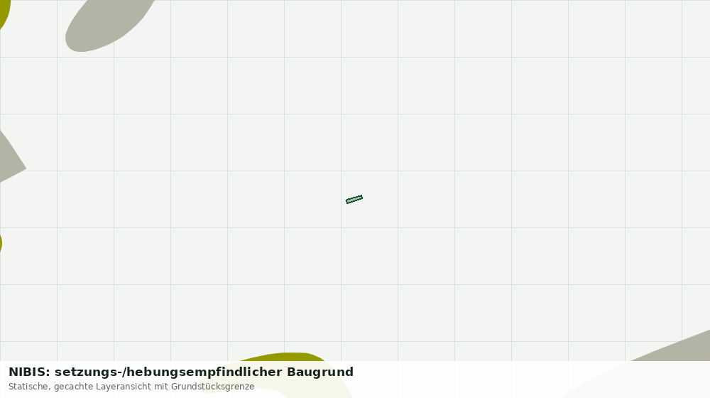 Statische Kartenansicht: NIBIS: setzungs-/hebungsempfindlicher Baugrund