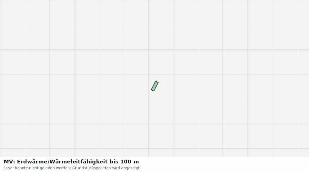 Statische Kartenansicht: MV: Erdwärme/Wärmeleitfähigkeit bis 100 m