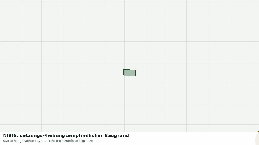 Statische Kartenansicht: NIBIS: setzungs-/hebungsempfindlicher Baugrund