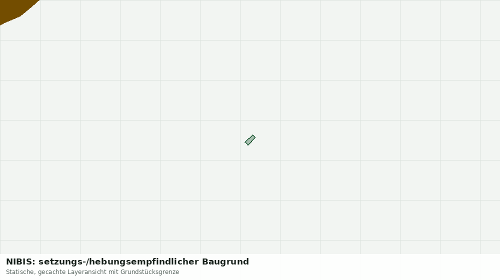 Statische Kartenansicht: NIBIS: setzungs-/hebungsempfindlicher Baugrund