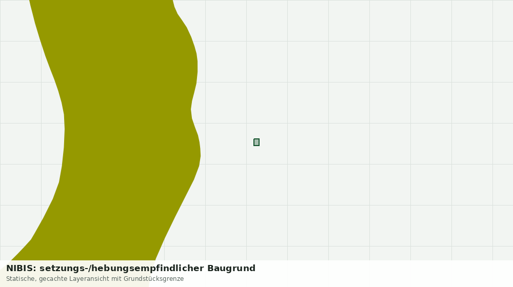 Statische Kartenansicht: NIBIS: setzungs-/hebungsempfindlicher Baugrund