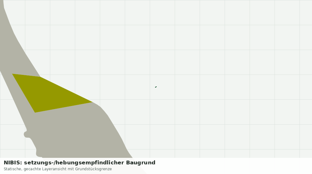 Statische Kartenansicht: NIBIS: setzungs-/hebungsempfindlicher Baugrund