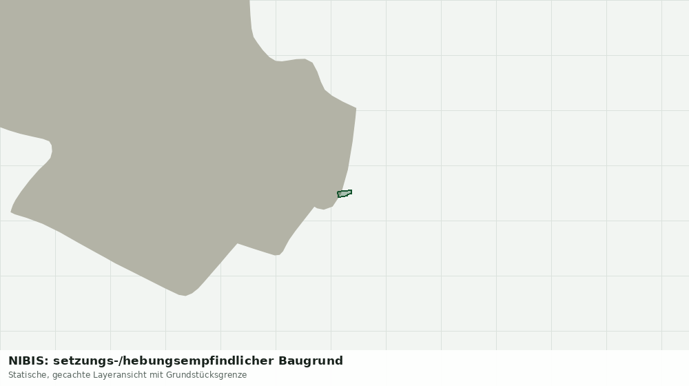 Statische Kartenansicht: NIBIS: setzungs-/hebungsempfindlicher Baugrund