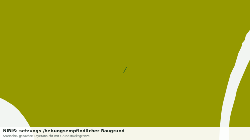 Statische Kartenansicht: NIBIS: setzungs-/hebungsempfindlicher Baugrund