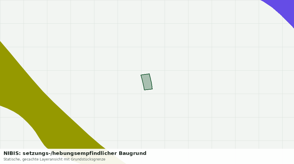 Statische Kartenansicht: NIBIS: setzungs-/hebungsempfindlicher Baugrund