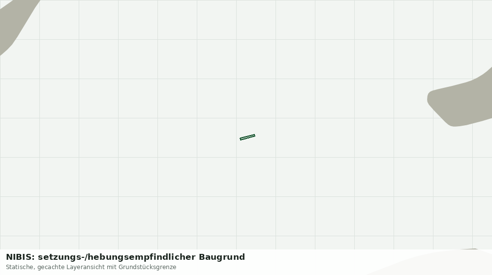 Statische Kartenansicht: NIBIS: setzungs-/hebungsempfindlicher Baugrund