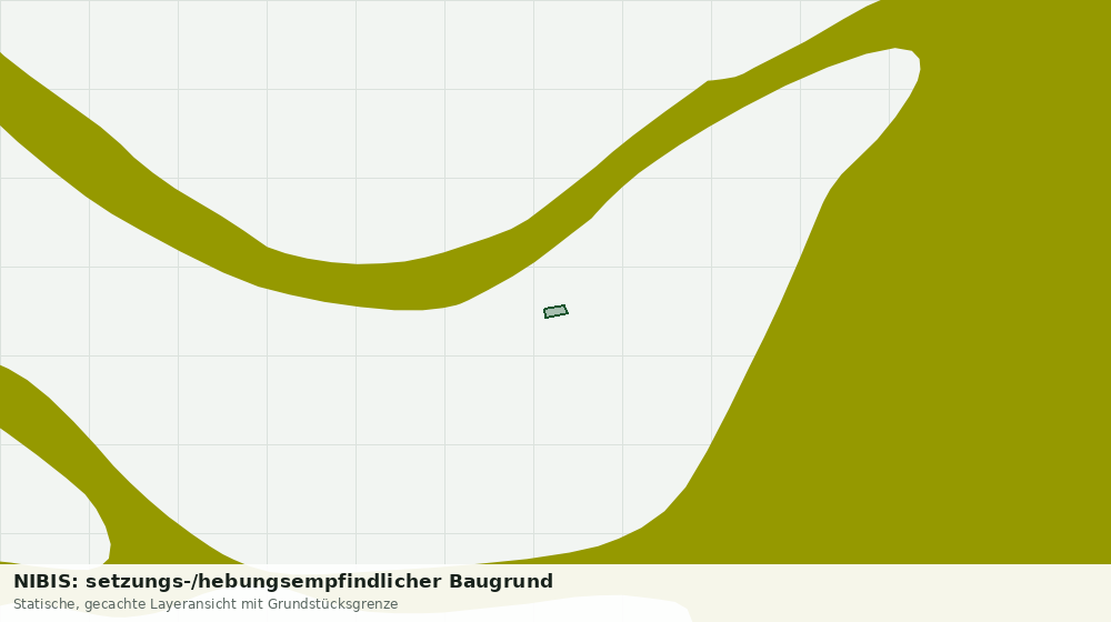 Statische Kartenansicht: NIBIS: setzungs-/hebungsempfindlicher Baugrund