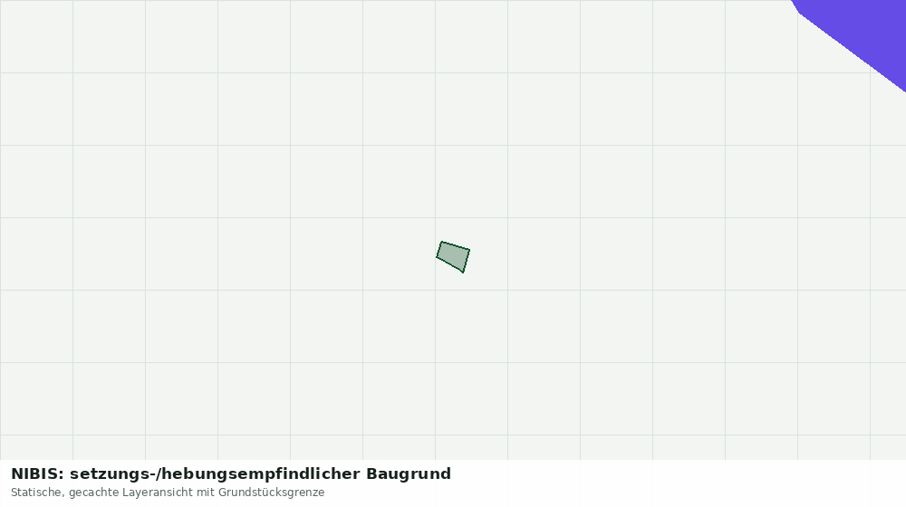 Statische Kartenansicht: NIBIS: setzungs-/hebungsempfindlicher Baugrund