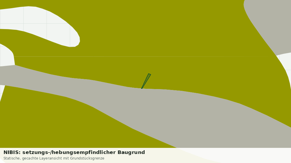 Statische Kartenansicht: NIBIS: setzungs-/hebungsempfindlicher Baugrund