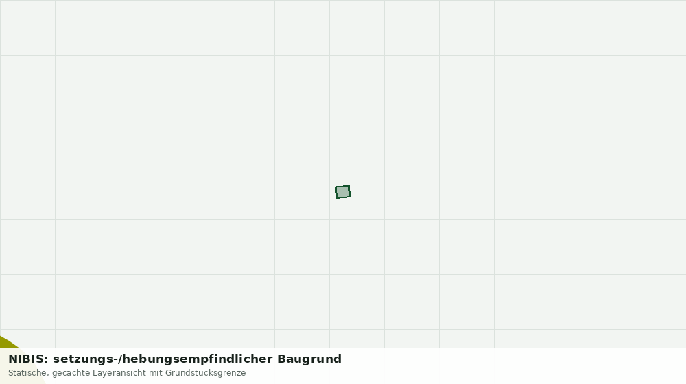 Statische Kartenansicht: NIBIS: setzungs-/hebungsempfindlicher Baugrund