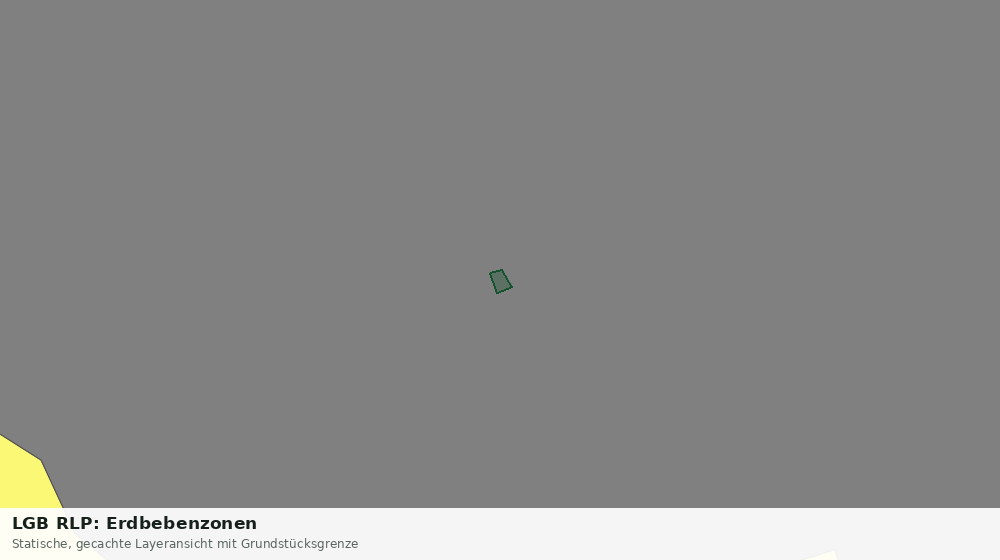 Statische Kartenansicht: LGB RLP: Erdbebenzonen
