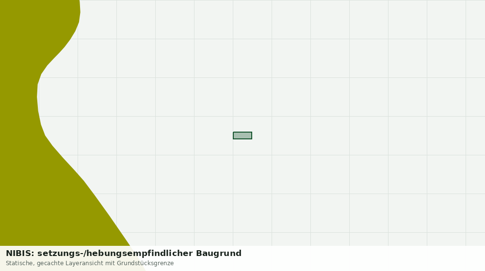 Statische Kartenansicht: NIBIS: setzungs-/hebungsempfindlicher Baugrund