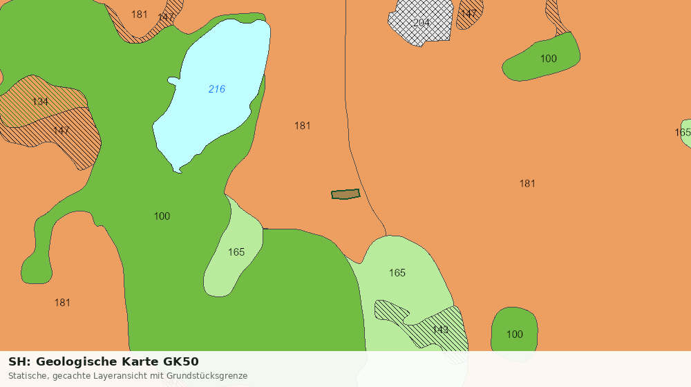 Statische Kartenansicht: SH: Geologische Karte GK50