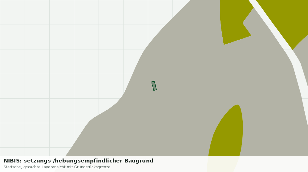 Statische Kartenansicht: NIBIS: setzungs-/hebungsempfindlicher Baugrund