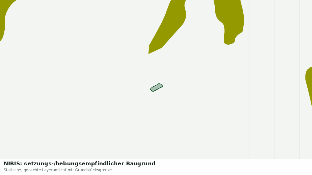 Statische Kartenansicht: NIBIS: setzungs-/hebungsempfindlicher Baugrund