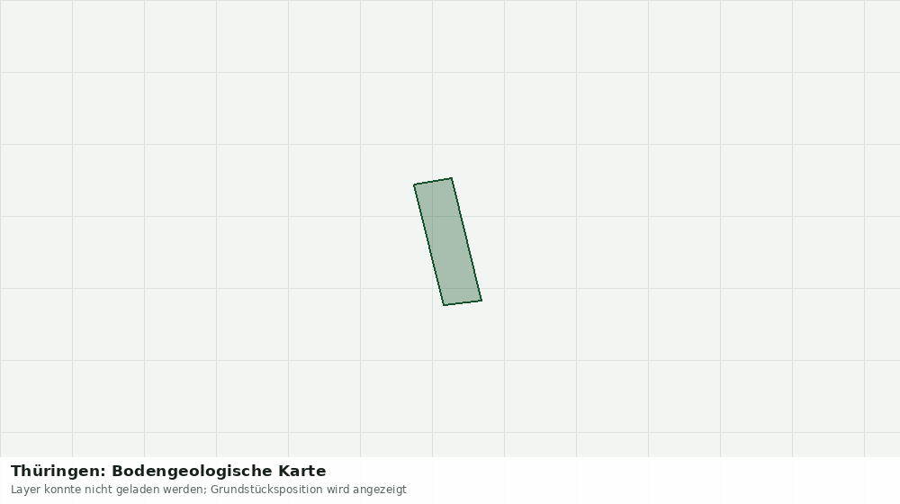 Statische Kartenansicht: Thüringen: Bodengeologische Karte