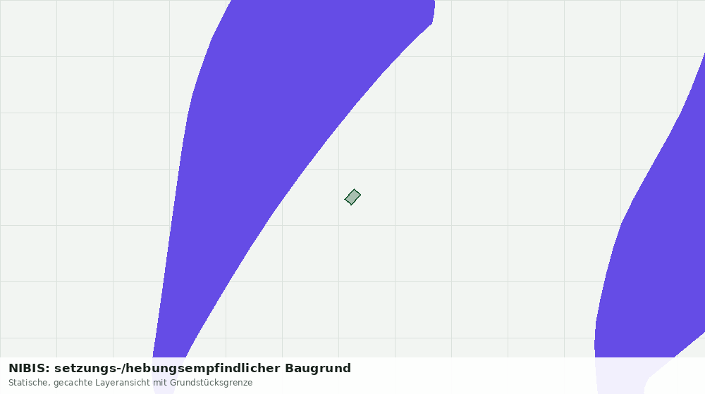 Statische Kartenansicht: NIBIS: setzungs-/hebungsempfindlicher Baugrund