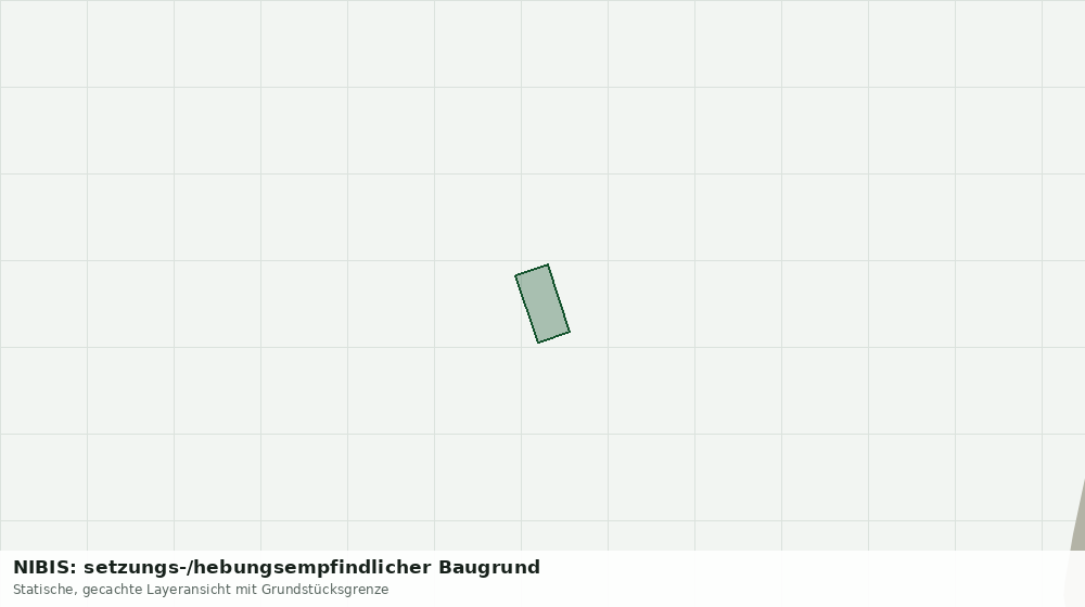 Statische Kartenansicht: NIBIS: setzungs-/hebungsempfindlicher Baugrund