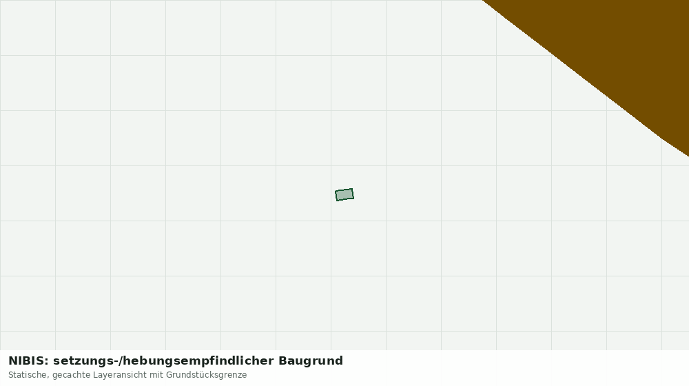 Statische Kartenansicht: NIBIS: setzungs-/hebungsempfindlicher Baugrund
