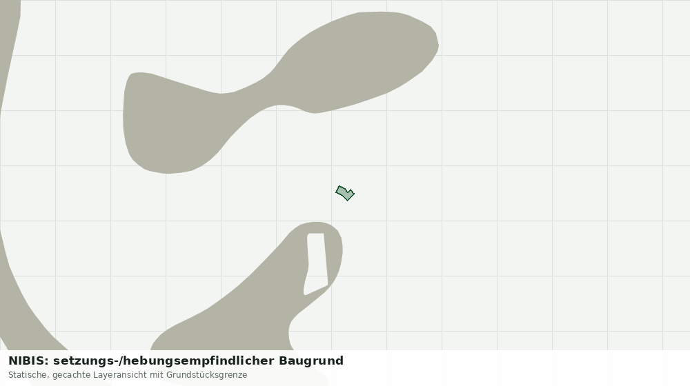 Statische Kartenansicht: NIBIS: setzungs-/hebungsempfindlicher Baugrund