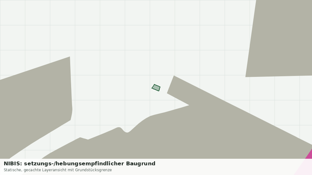 Statische Kartenansicht: NIBIS: setzungs-/hebungsempfindlicher Baugrund