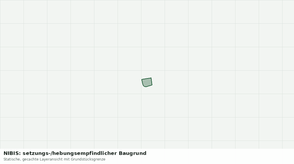 Statische Kartenansicht: NIBIS: setzungs-/hebungsempfindlicher Baugrund