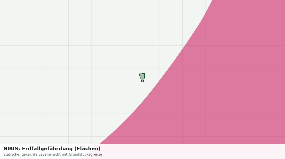 Statische Kartenansicht: NIBIS: Erdfallgefährdung (Flächen)