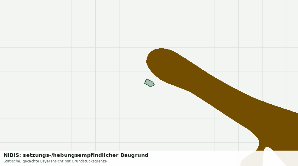 Statische Kartenansicht: NIBIS: setzungs-/hebungsempfindlicher Baugrund
