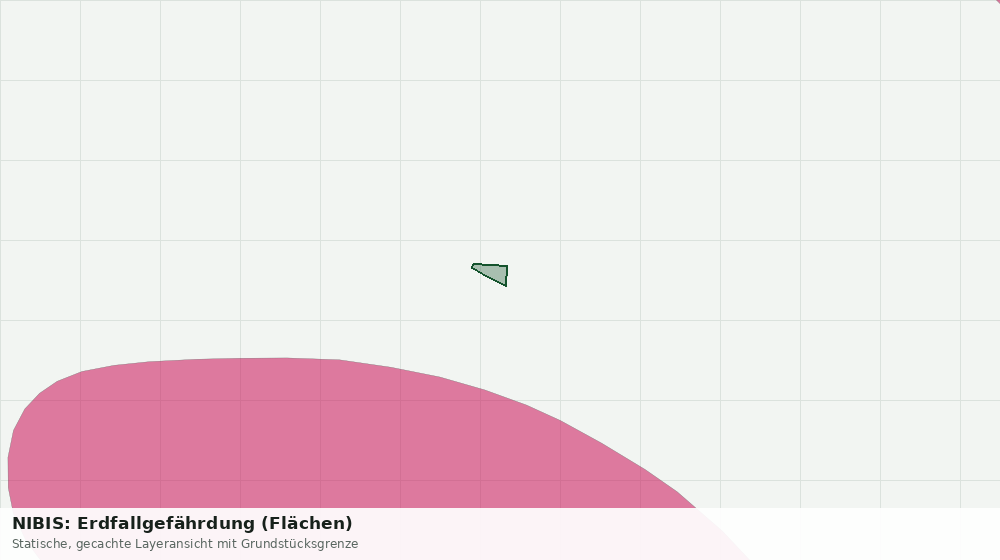 Statische Kartenansicht: NIBIS: Erdfallgefährdung (Flächen)