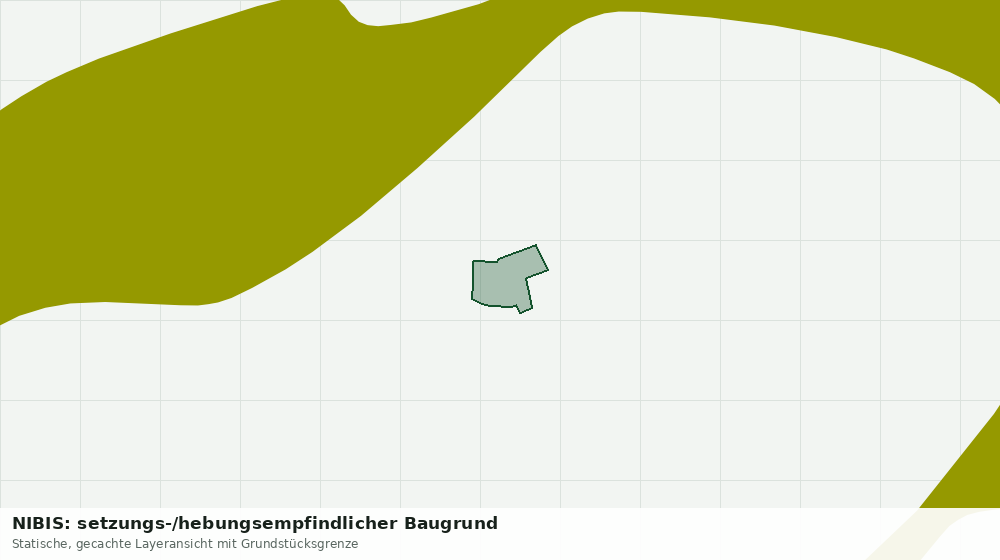 Statische Kartenansicht: NIBIS: setzungs-/hebungsempfindlicher Baugrund
