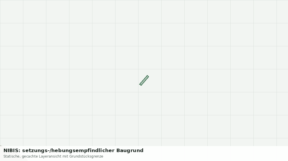 Statische Kartenansicht: NIBIS: setzungs-/hebungsempfindlicher Baugrund