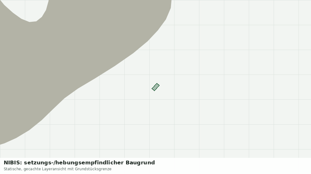 Statische Kartenansicht: NIBIS: setzungs-/hebungsempfindlicher Baugrund