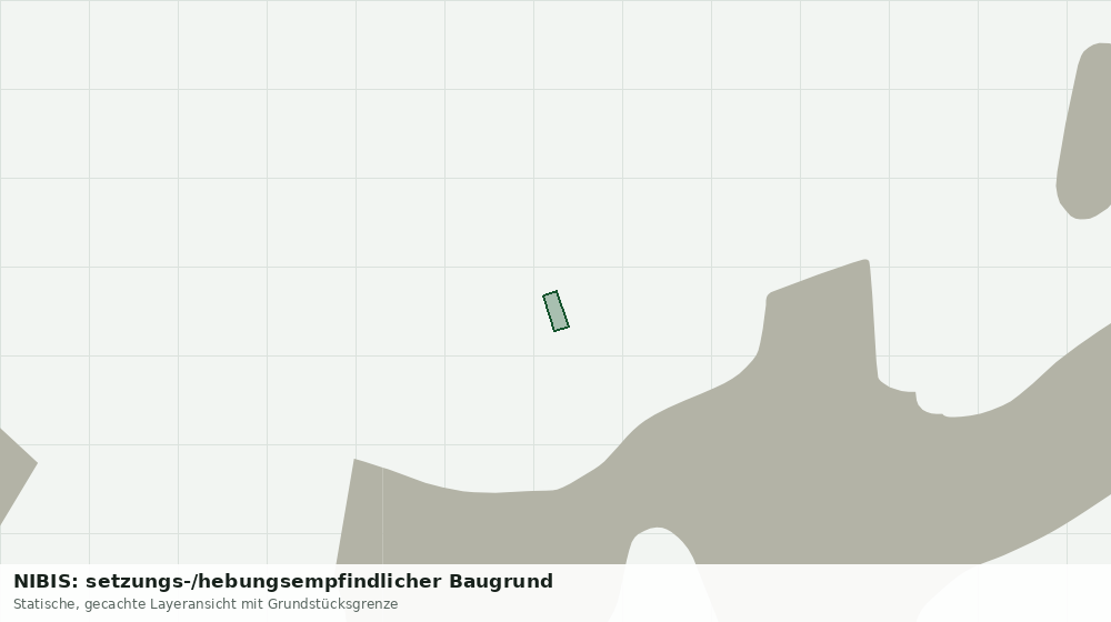 Statische Kartenansicht: NIBIS: setzungs-/hebungsempfindlicher Baugrund