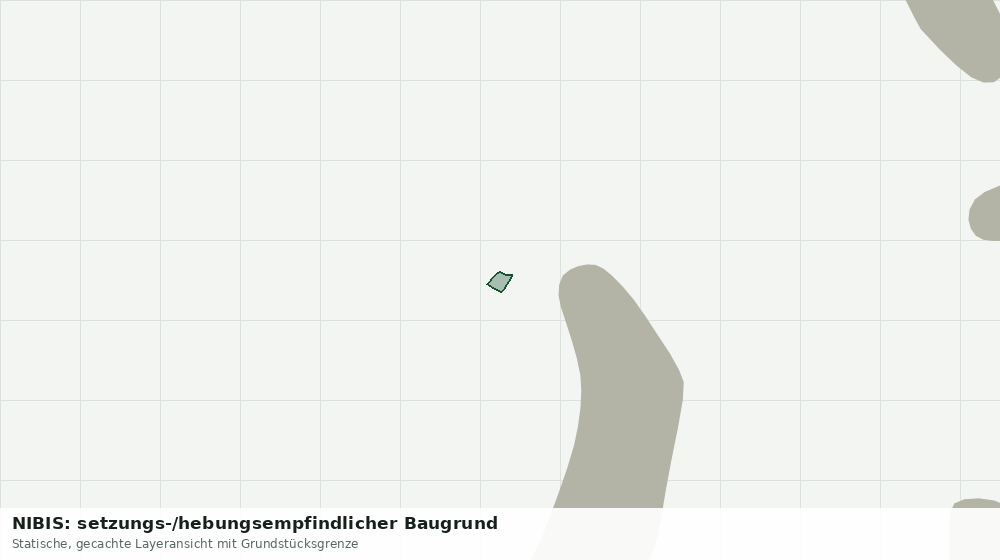Statische Kartenansicht: NIBIS: setzungs-/hebungsempfindlicher Baugrund