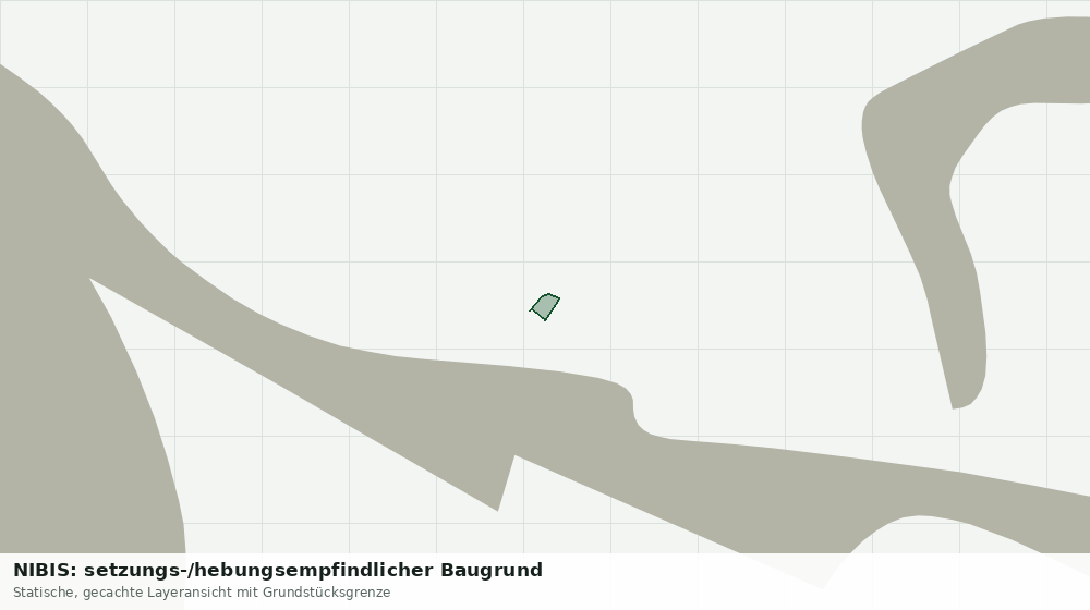 Statische Kartenansicht: NIBIS: setzungs-/hebungsempfindlicher Baugrund