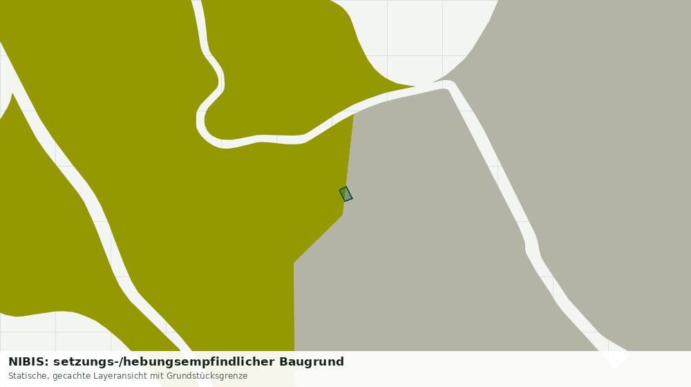 Statische Kartenansicht: NIBIS: setzungs-/hebungsempfindlicher Baugrund
