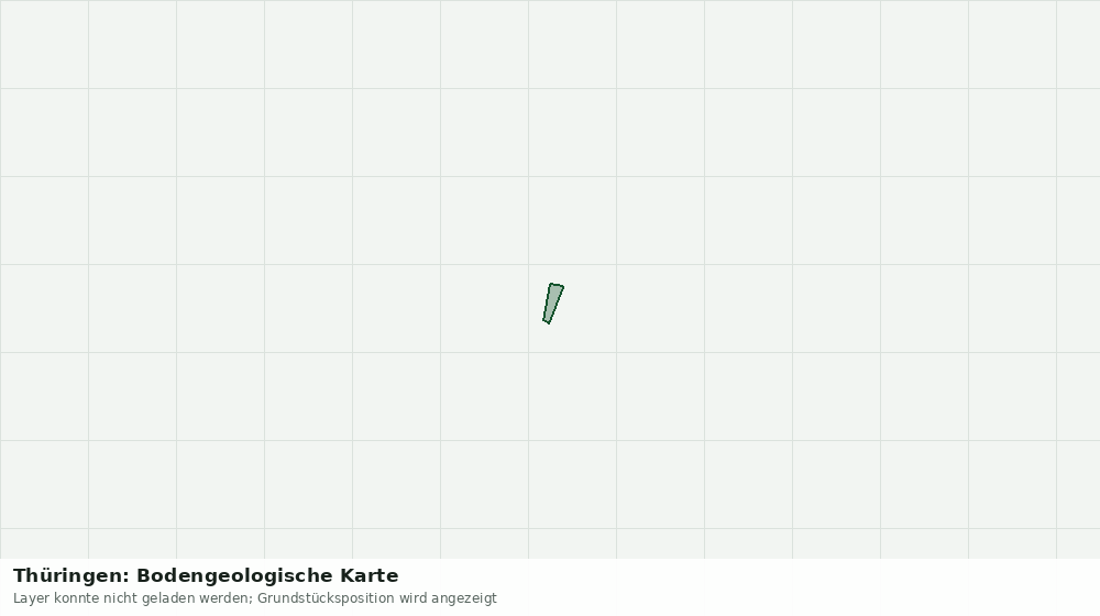 Statische Kartenansicht: Thüringen: Bodengeologische Karte