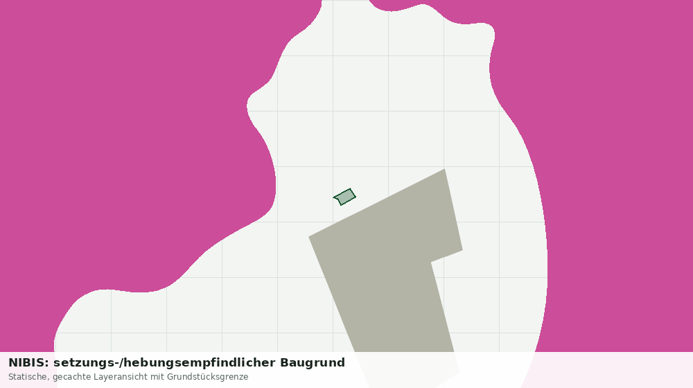 Statische Kartenansicht: NIBIS: setzungs-/hebungsempfindlicher Baugrund