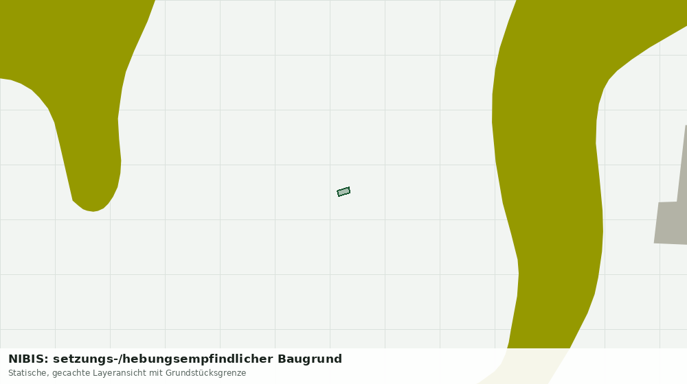 Statische Kartenansicht: NIBIS: setzungs-/hebungsempfindlicher Baugrund