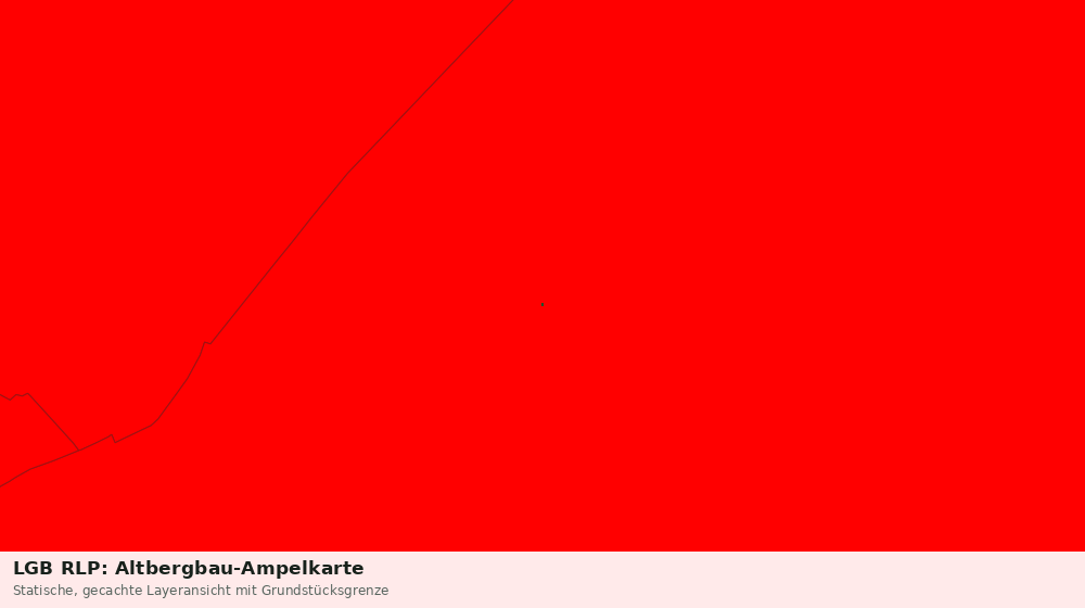 Statische Kartenansicht: LGB RLP: Altbergbau-Ampelkarte