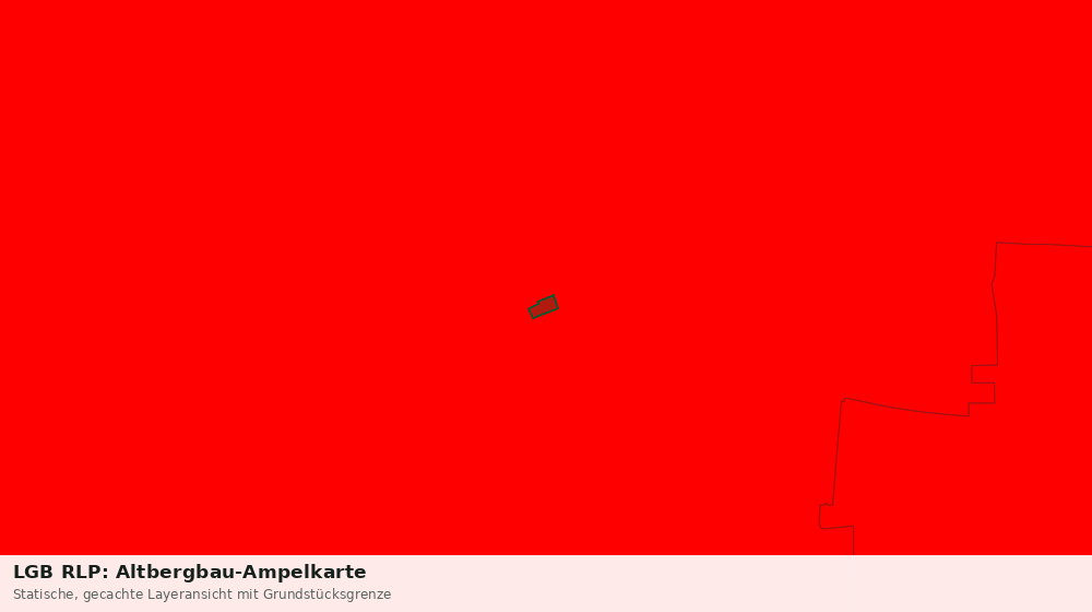 Statische Kartenansicht: LGB RLP: Altbergbau-Ampelkarte