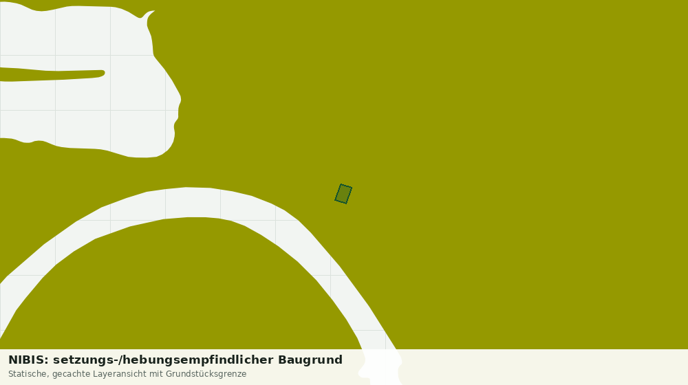 Statische Kartenansicht: NIBIS: setzungs-/hebungsempfindlicher Baugrund