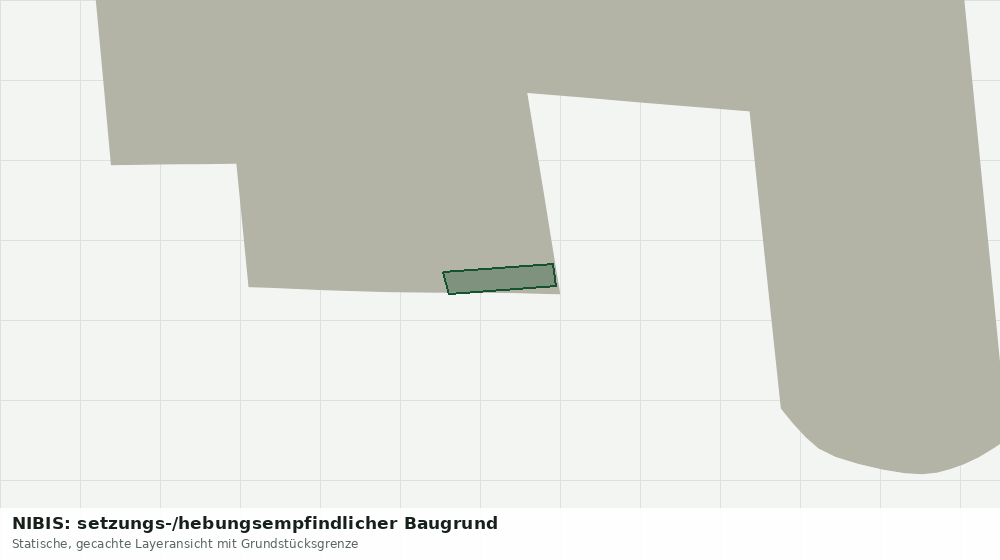 Statische Kartenansicht: NIBIS: setzungs-/hebungsempfindlicher Baugrund