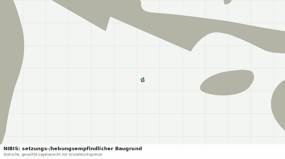 Statische Kartenansicht: NIBIS: setzungs-/hebungsempfindlicher Baugrund