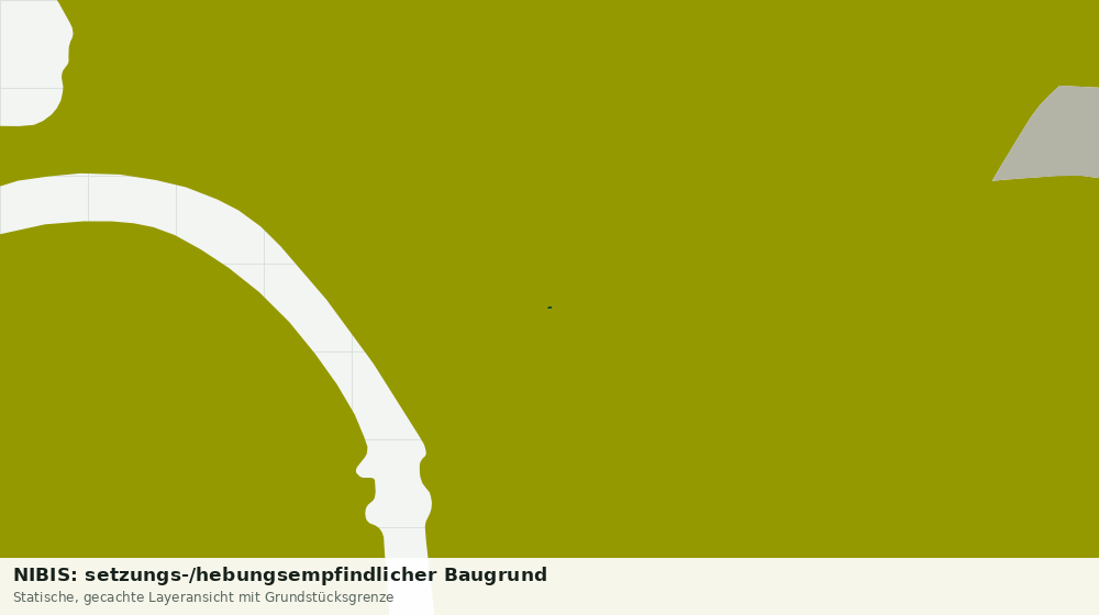 Statische Kartenansicht: NIBIS: setzungs-/hebungsempfindlicher Baugrund