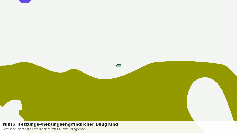 Statische Kartenansicht: NIBIS: setzungs-/hebungsempfindlicher Baugrund