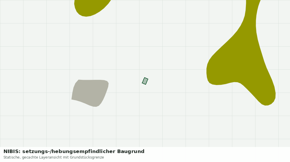 Statische Kartenansicht: NIBIS: setzungs-/hebungsempfindlicher Baugrund