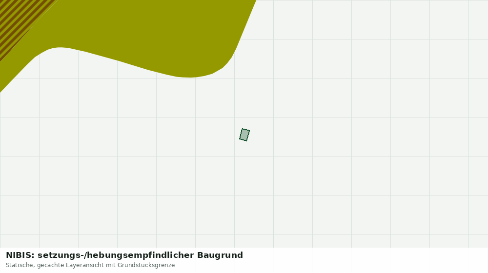 Statische Kartenansicht: NIBIS: setzungs-/hebungsempfindlicher Baugrund